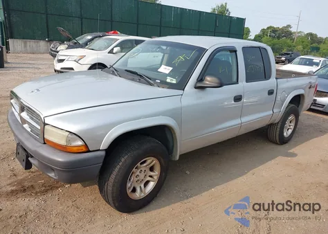 2004 Dodge Dakota Sport/Sxt из США, поврежденный, VIN 1D7HG38K84S782697